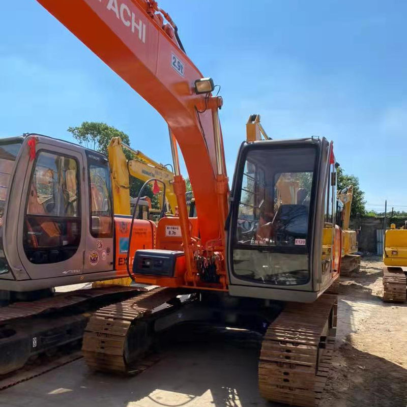 Bestseller HITACHI ex120 Escavatore idraulico di seconda mano di buona qualità/macchina di scavo usata HITACHI ex120 vendita a caldo