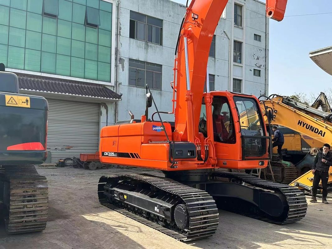 25 tonnellate di colore originale usato Crawler Big Digger Doosan Dh225-9 escavatore di seconda mano