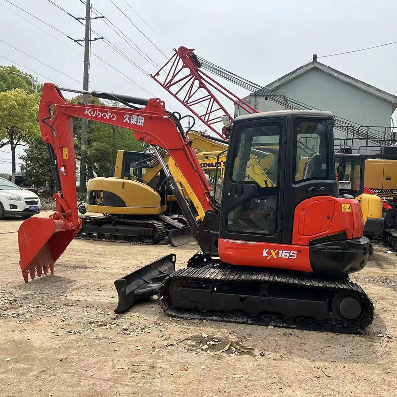 Mini escavatore usato Kubota165 Origine giapponese prezzo economico/escavatore idraulico di seconda mano Kubota165
