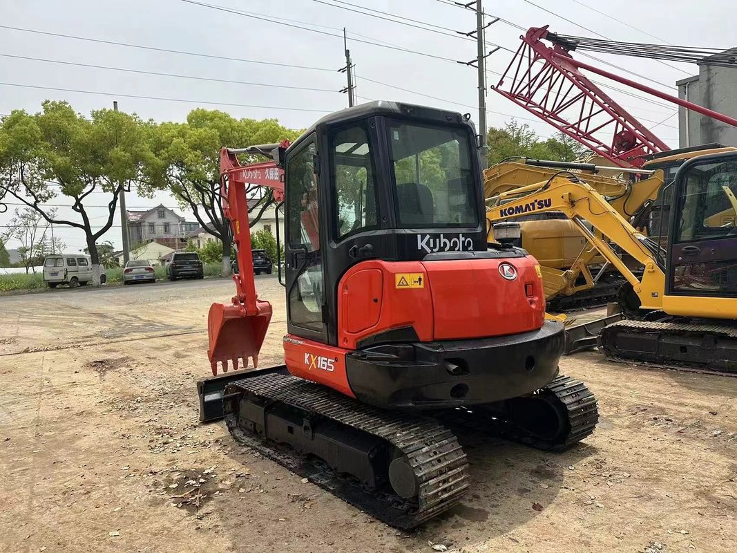 Mini escavatore usato Kubota165 Origine giapponese prezzo economico/escavatore idraulico di seconda mano Kubota165