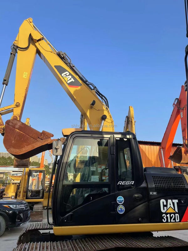 escavatore usato cat 312c/escavatore idraulico a rulli di seconda mano cat312D di origine giapponese cat 303 cat 306