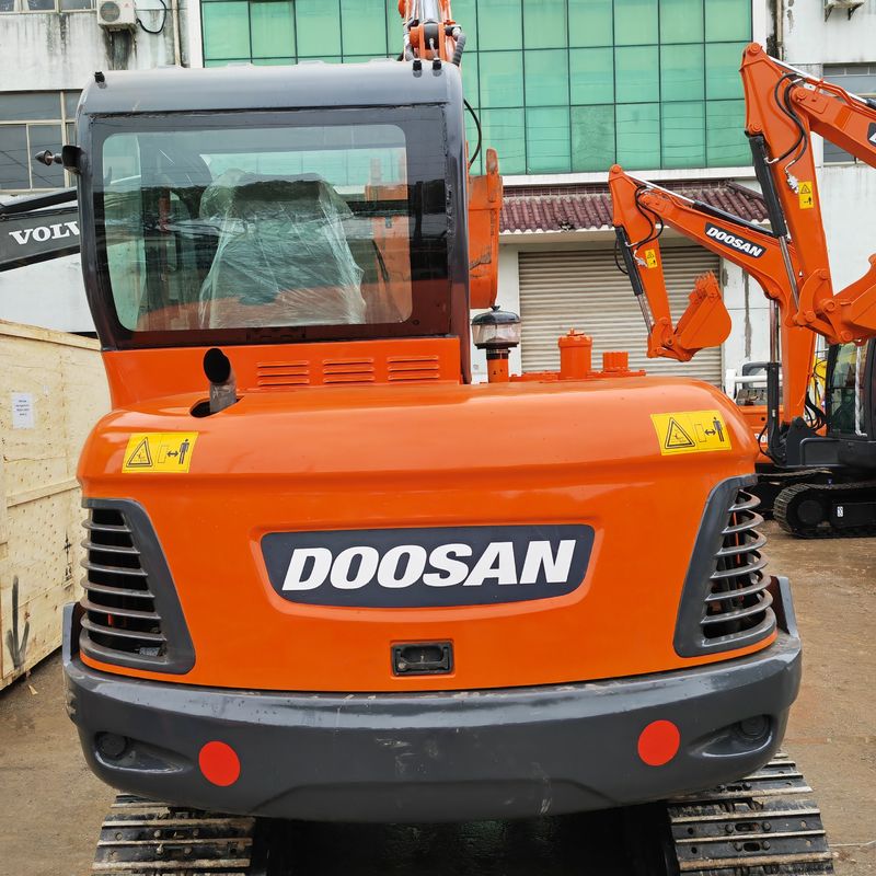 Mini Escavatore Dx55 Mini Escavatore Usato Doosan Colore originale