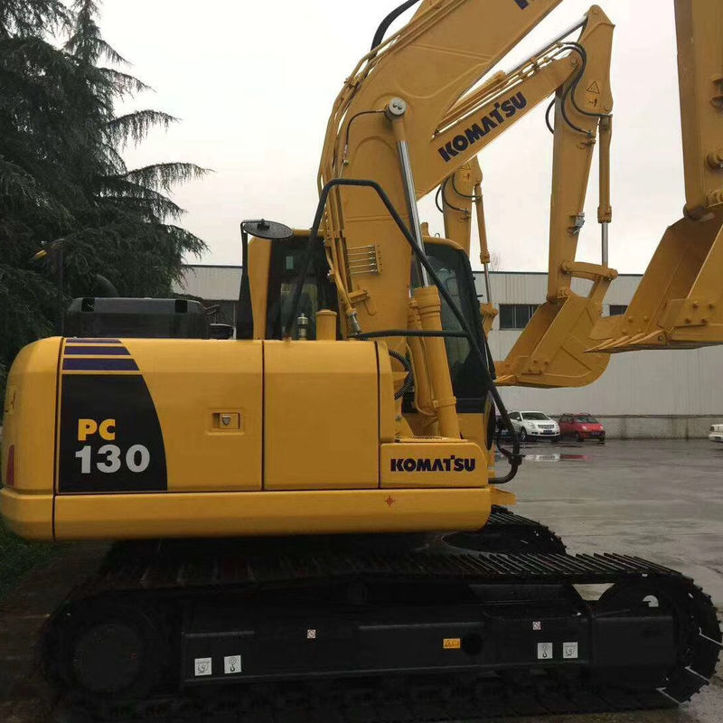 Macchine di costruzione giapponesi usate migliorate Komatsu PC130Escavatore/apparecchiature pesanti usate/Komatsu Used Excavator PC 130 Thumb