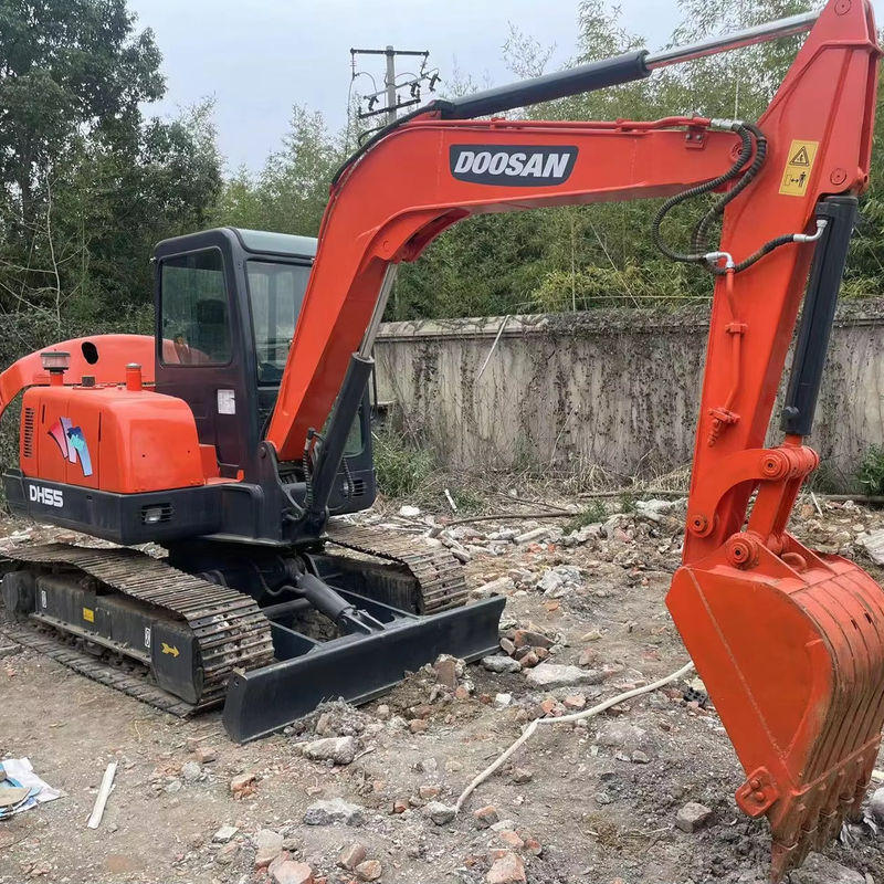 Doosan DH55 DX55 DH60 DX60 Escavatore usato da 5,25 tonnellate