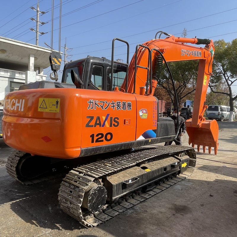 Escavatori usati Hitachi ZX120 macchine per scavo 12toni escavatori usati per costruzione Hitachi ZX120 macchine per la costruzione