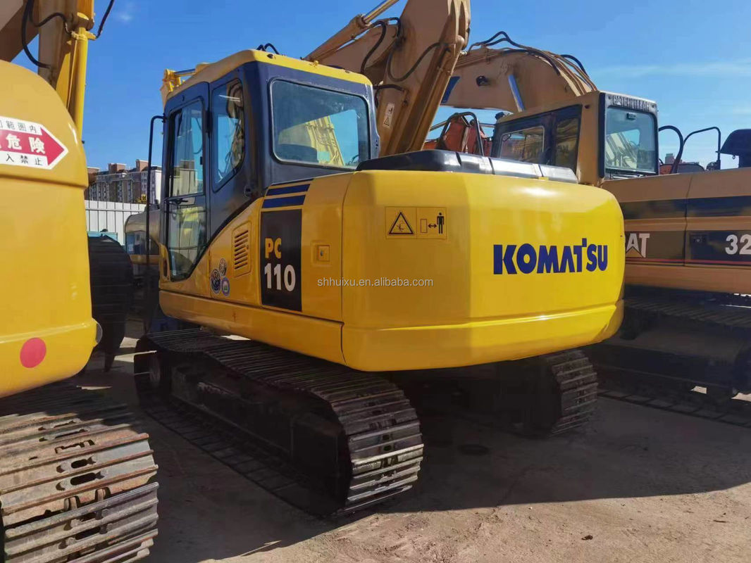 Scavatrice di terra a mano Komatsu PC110 macchinari usati scavatori a mano per pozzi a mano scavatori di seconda mano in vendita
