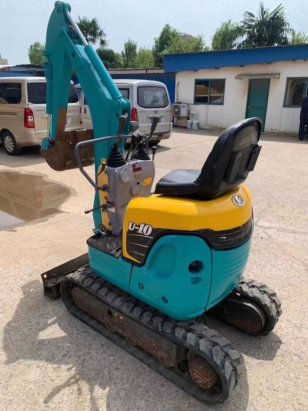 Mini escavatore usato con lunghi orari di lavoro e prezzi bassi in vendita a caldo 1 tonnellata KUBOTA U10 Crawler Excavator