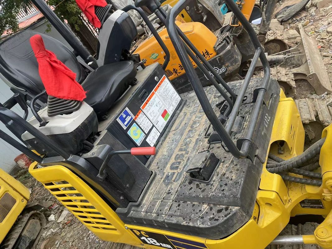 Mini escavatore usato Komatsu PC18 mini escavatore usato macchinari mini escavatore usato scavatore di seconda mano in vendita