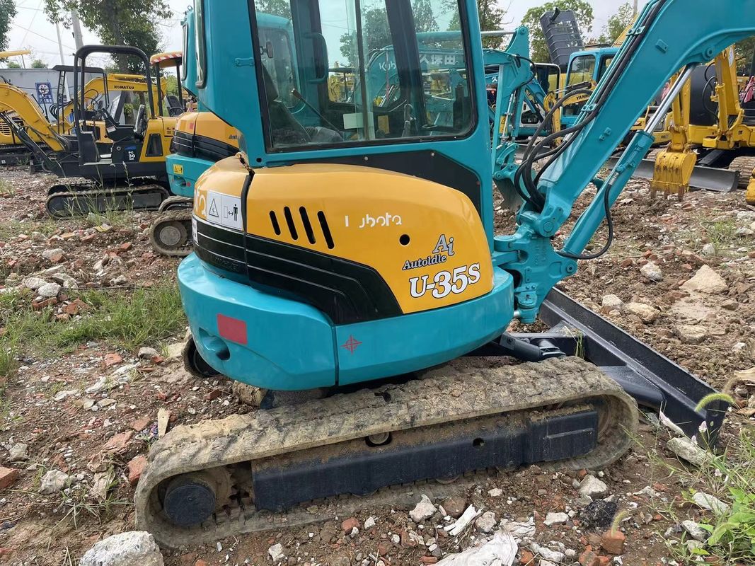 mini escavatore Kubota U35S usato escavatore di seconda mano in Giappone Kubota u35 mini escavatore