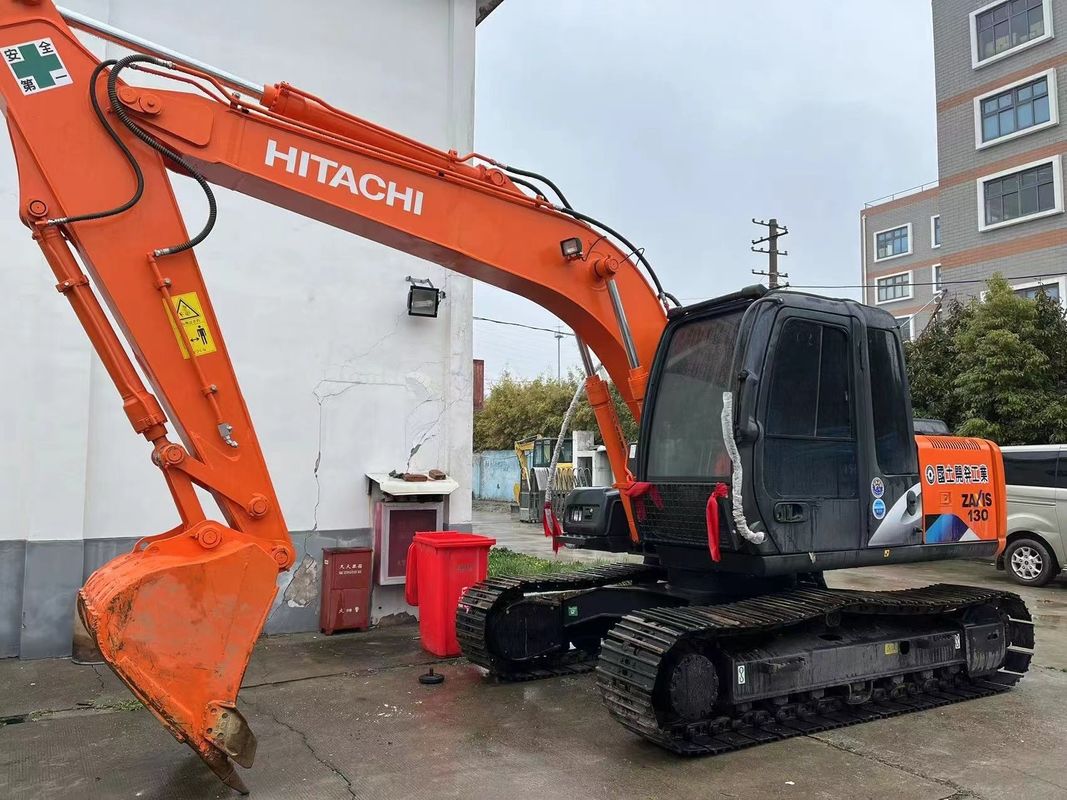 Escavazione vendita usata per Hitachi 130 escavatore macchine usate 13 tonnellate scavo vendita per usato idraulico trascinatore retroescavatore