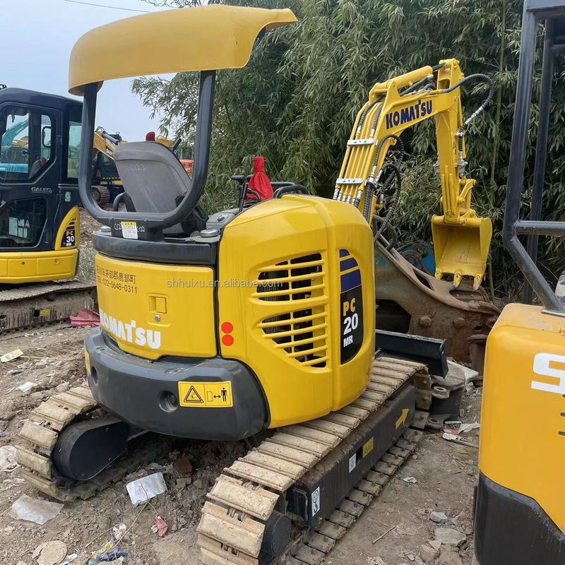 Mini escavatore Komatsu PC20 senza cabina piccolo scavo mini scavo vendita per