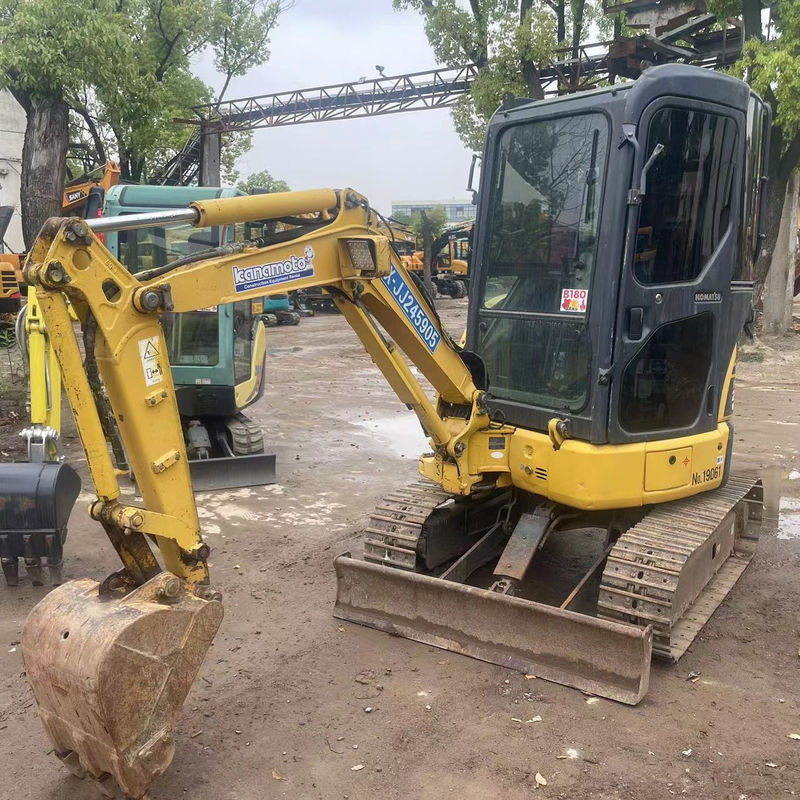 Cina escavatore da giardino Komatsu PC20 con cabina mini escavatore per macchine agricole usate in azienda agricola