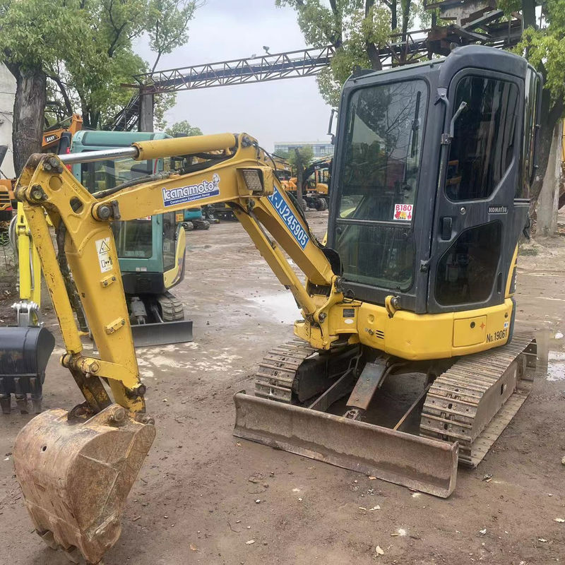 prezzo basso in stock escavatore mobile Komatsu PC20 con cabina escavatore usato Giappone Usato Komatsu idraulico escavatore mobile utilizzato