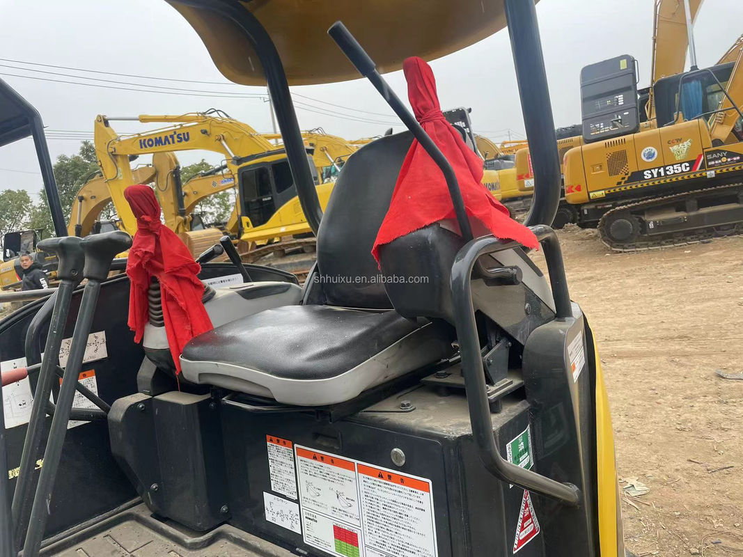 prezzo basso in magazzino mini escavatore Komatsu PC20 senza cabina escavatore Giappone Usato Komatsu idraulico mini escavatore strisciante