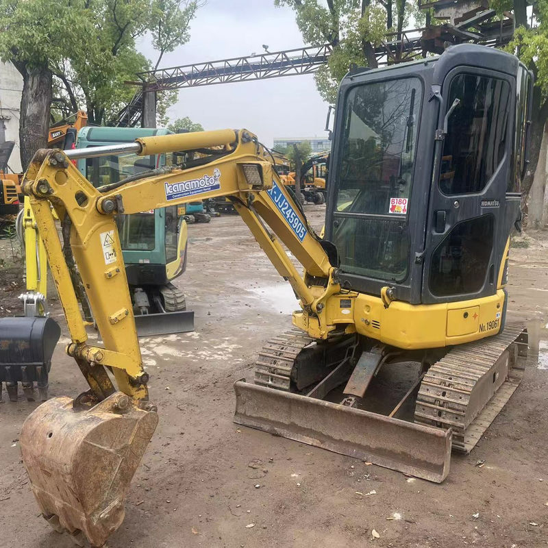 prezzo basso escavatore usato Komatsu PC20 con cabina di importazione escavatore Giappone Komatsu idraulico trascinatore escavatore di seconda mano