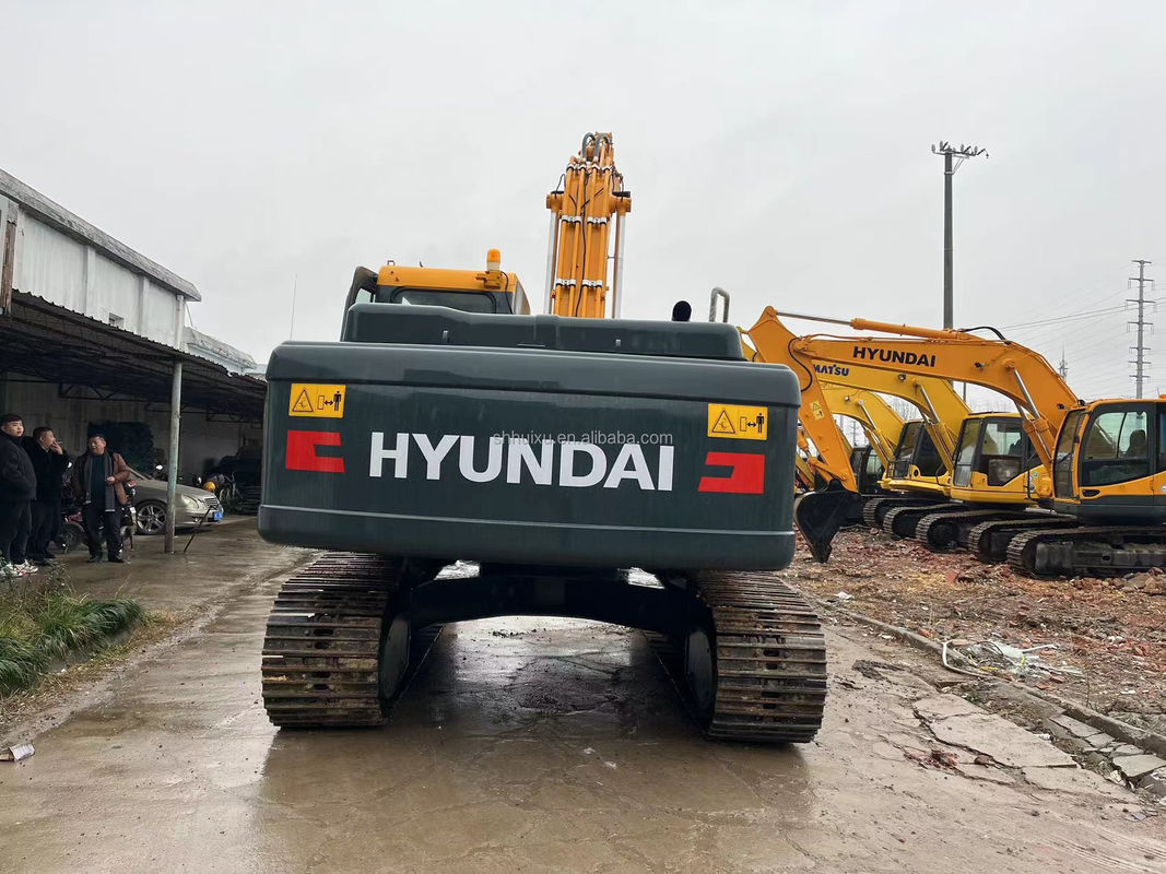 Macchine da costruzione utilizzate Escavatori idraulici Hyundai 225-9 Marca Corea