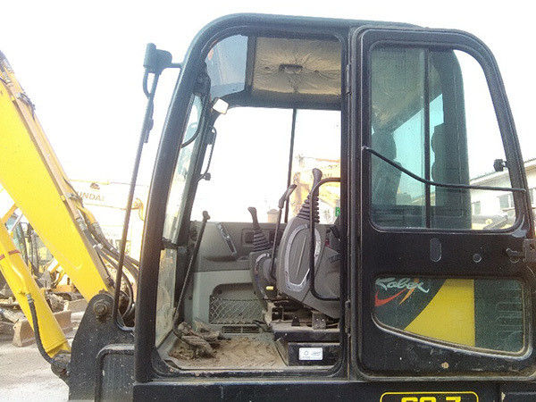 6 tonnellate Hyundai Used Wheel Excavators R60-7 Hyundai Used Excavator Crawler 60