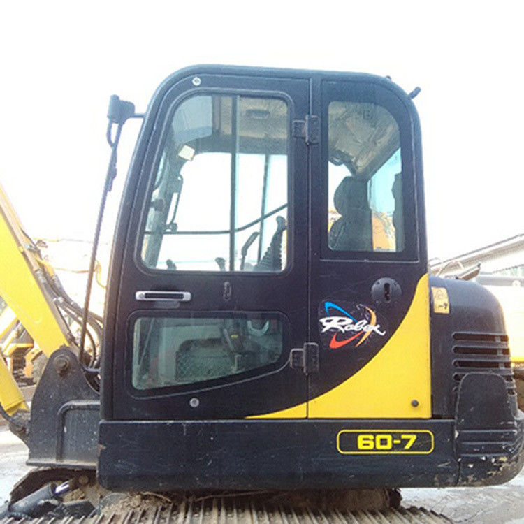 6 tonnellate Hyundai Used Wheel Excavators R60-7 Hyundai Used Excavator Crawler 60