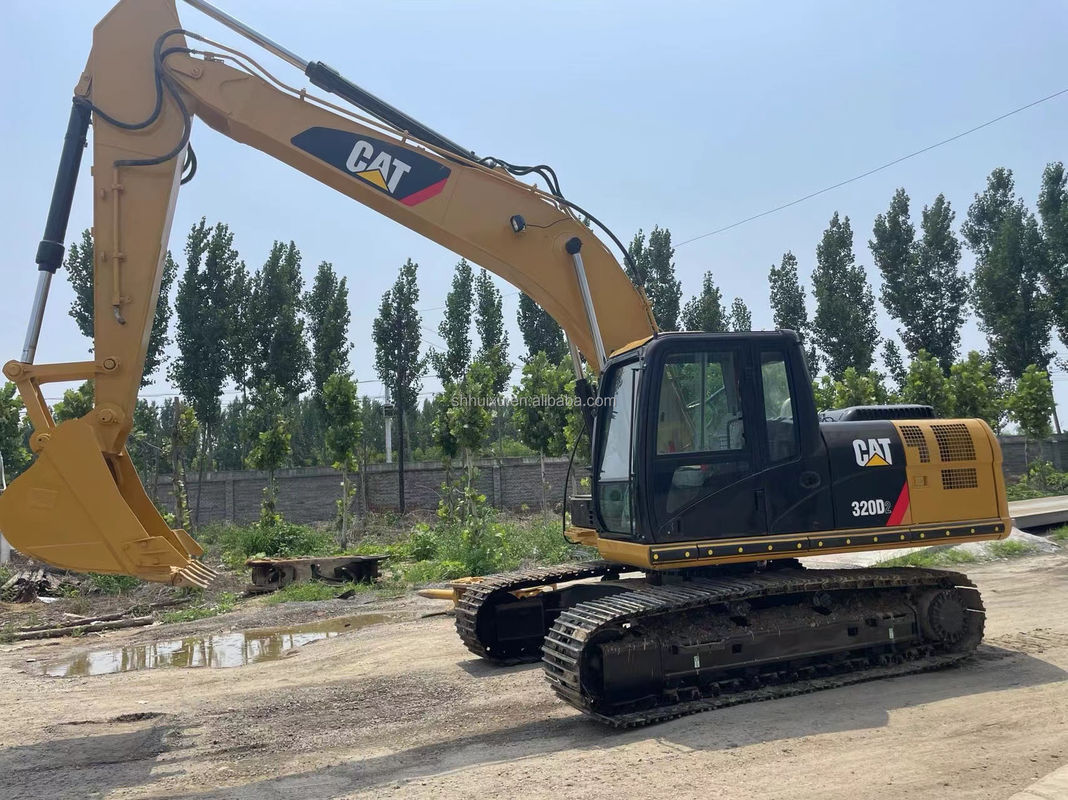 Macchina di scavo di seconda mano di buona qualità Cat320D Giappone origine escavatrice di bruco usata con EPA Caterpillar in magazzino