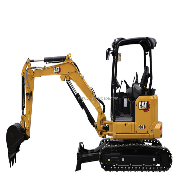 Mini escavatori CAT 303 macchine idrauliche per la terraformazione in vendita1TON 2TON 3TON.escavatori usati cat301.5 CAT302 CAT303