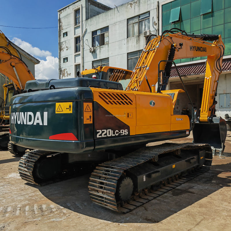 220LC-9 Escavatore Hyundai di seconda mano Escavatore da 20 tonnellate in Corea Escavatore usato