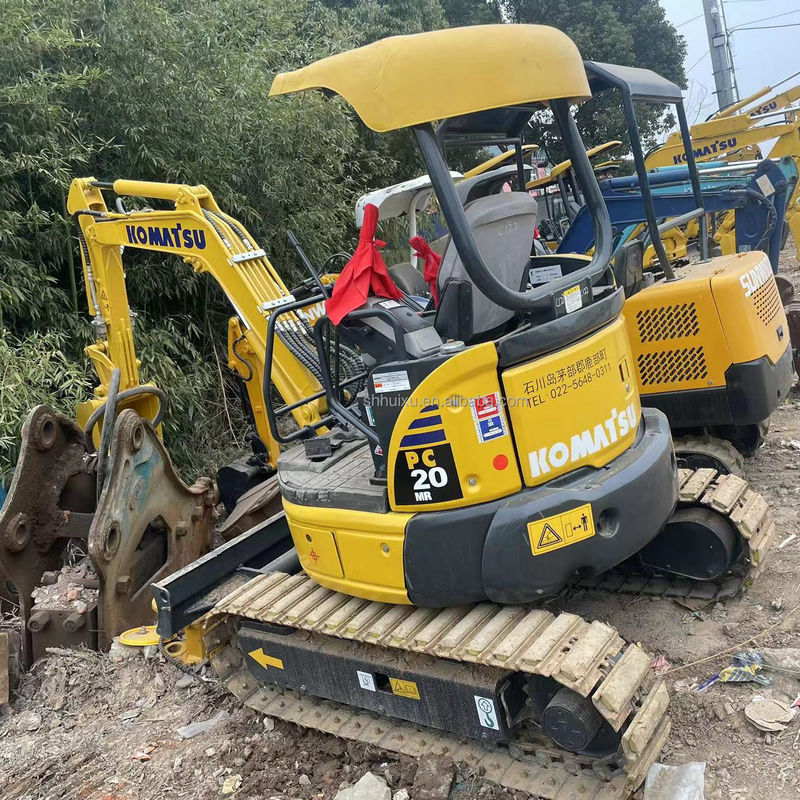 Komatsu mini PC20 senza cabina piccolo escavatore macchinari usati Komatsu piccolo escavatore giapponese escavatore usato in vendita