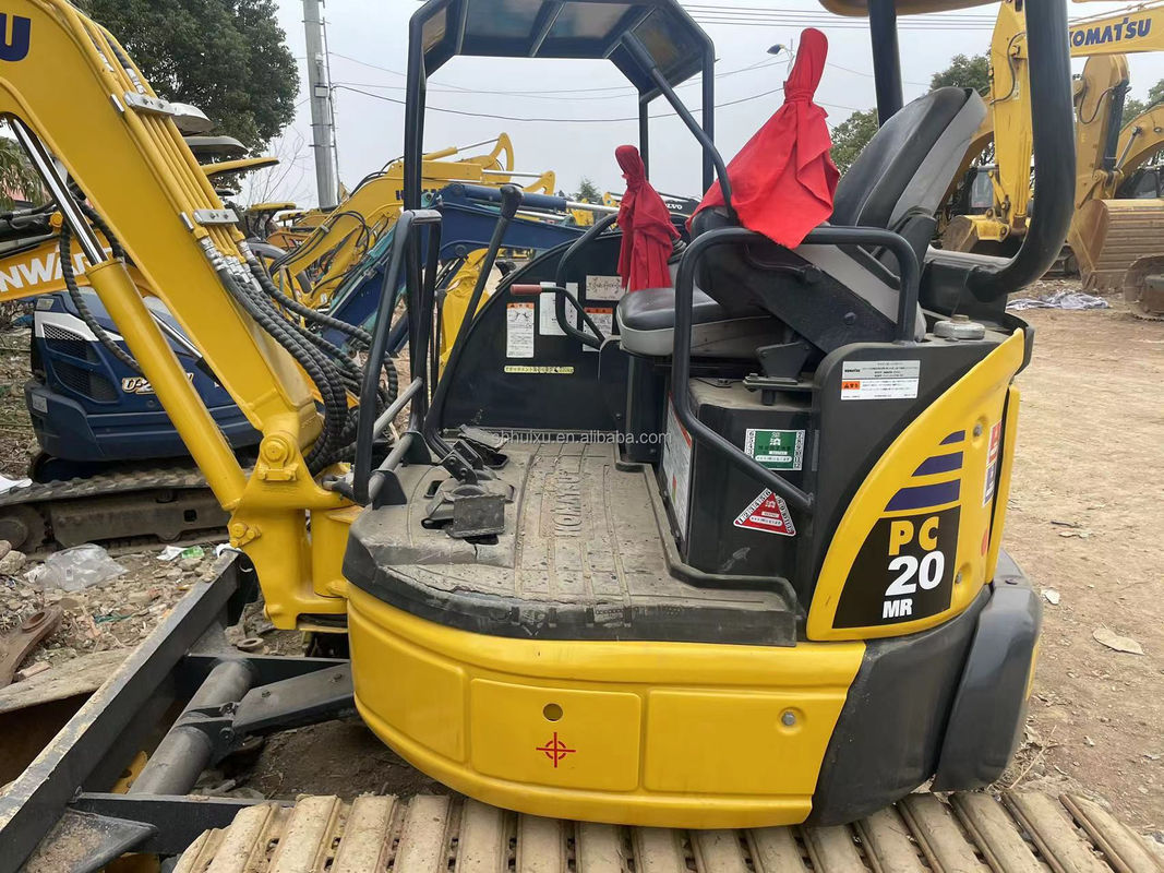Komatsu mini PC20 senza cabina piccolo escavatore macchinari usati Komatsu piccolo escavatore giapponese escavatore usato in vendita