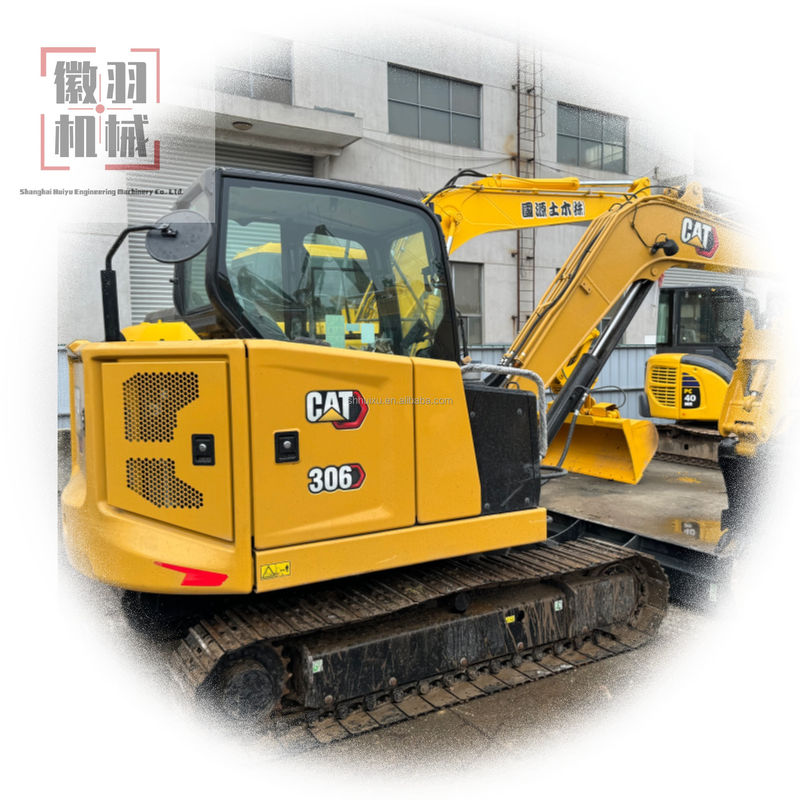 Nuovi arrivi 99% Escavatore a striscia usato Caterpillar cat306 di seconda mano Giappone motore cat 306 certificato EPA