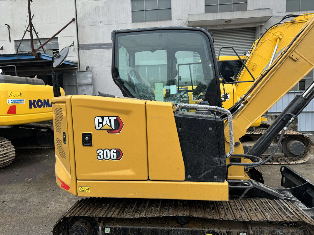 Nuovi arrivi 99% Escavatore a striscia usato Caterpillar cat306 di seconda mano Giappone motore cat 306 certificato EPA