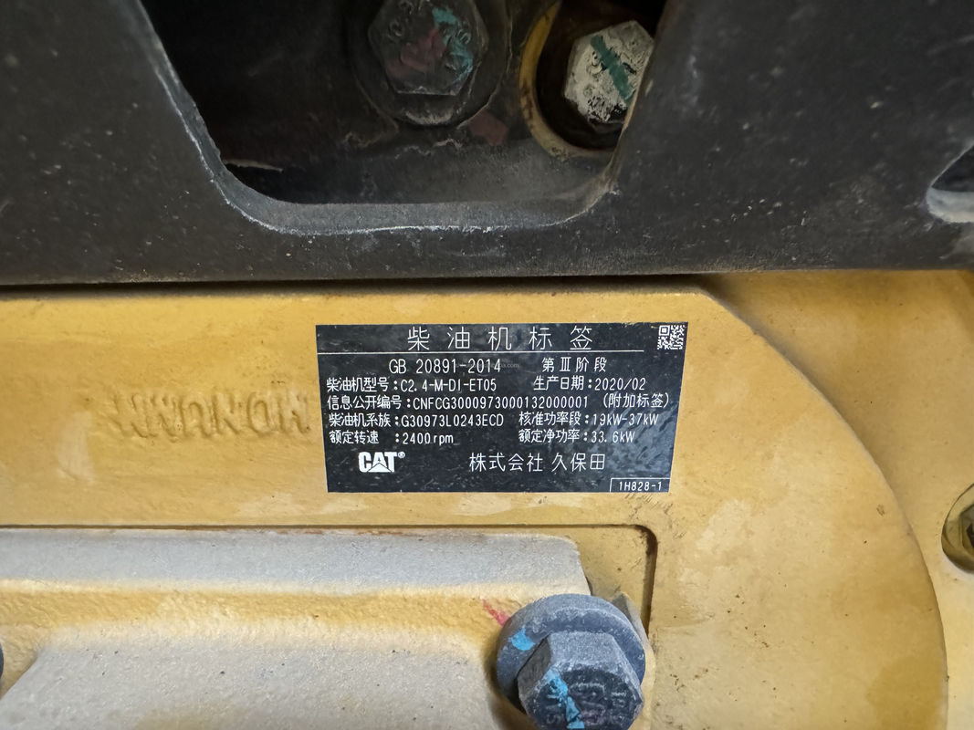 Nuovi arrivi 99% Escavatore a striscia usato Caterpillar cat306 di seconda mano Giappone motore cat 306 certificato EPA