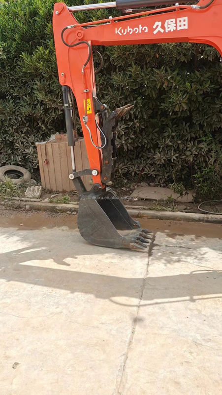 Minore orario di lavoro escavatore idraulico di seconda mano Kubota Kx135-5 escavatore usato Prezzo dell'escavatore a mano