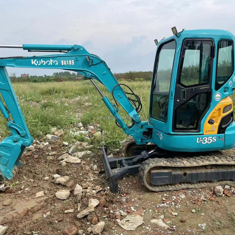 Tempo di lavoro ridotto Kubota U35S scavo vendita scavo usato con motore e pompa di alta qualità scavo usato macchinari usati a basso costo