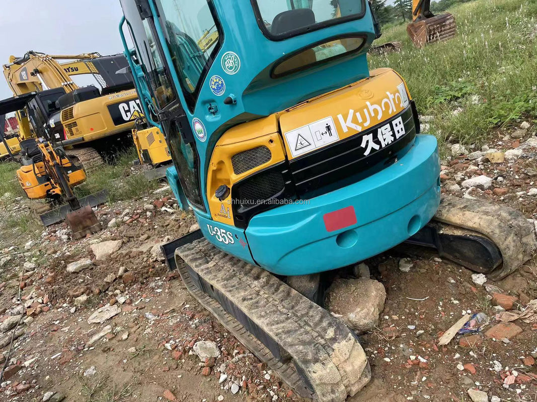 Tempo di lavoro ridotto Kubota U35S scavo vendita scavo usato con motore e pompa di alta qualità scavo usato macchinari usati a basso costo