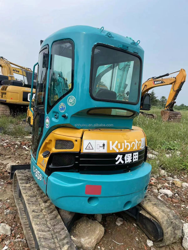 Tempo di lavoro ridotto Kubota U35S scavo vendita scavo usato con motore e pompa di alta qualità scavo usato macchinari usati a basso costo