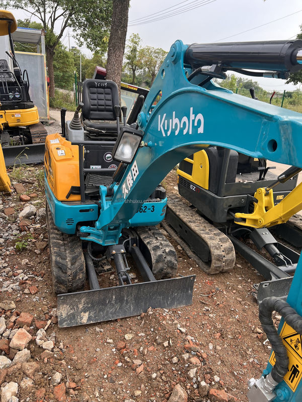 Lavoratori a bassa durata macchine stradali Kubota U17 escavatore usato con motore e pompa di alta qualità scavatore economico scavatore usato trascinatore