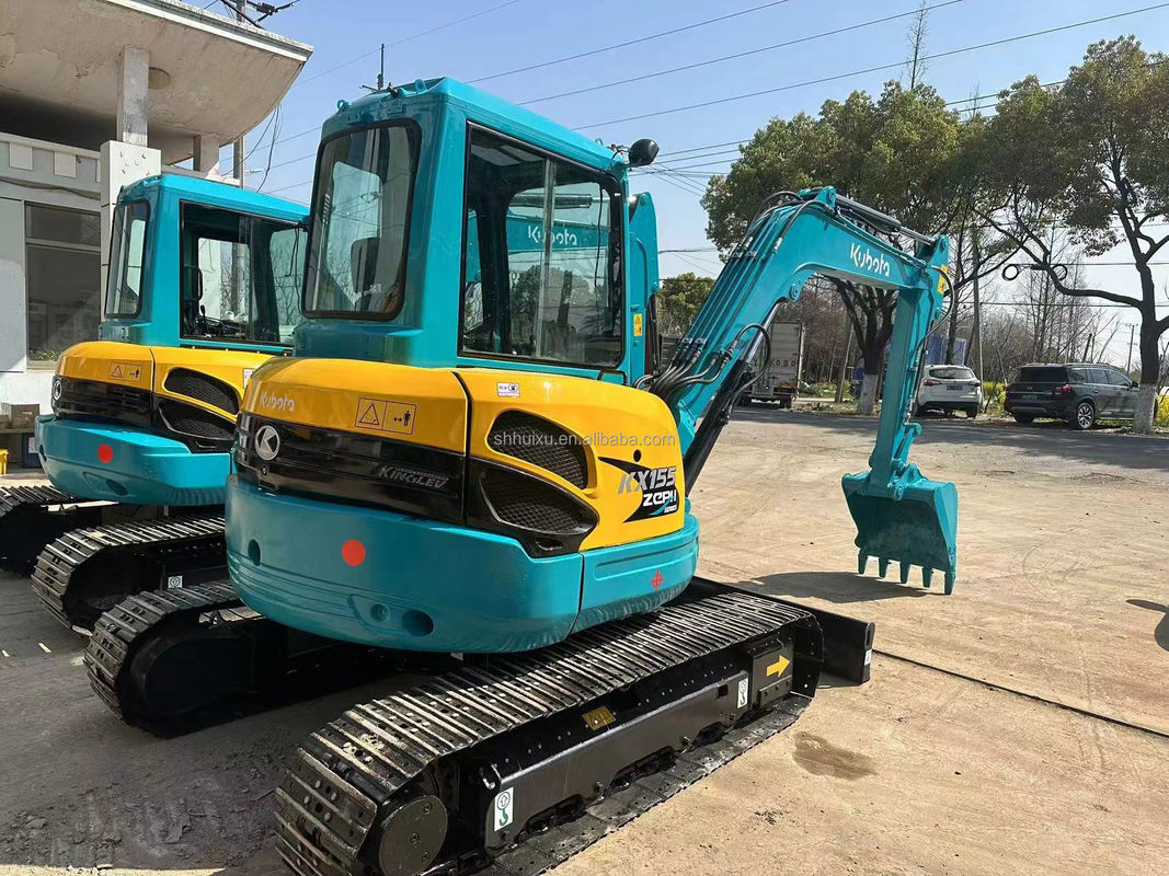 Qualità di fascia alta Rovere idraulico di seconda mano Escavatore Kubota U-155 Mini escavatore usato Kubota U-155 Origine giapponese