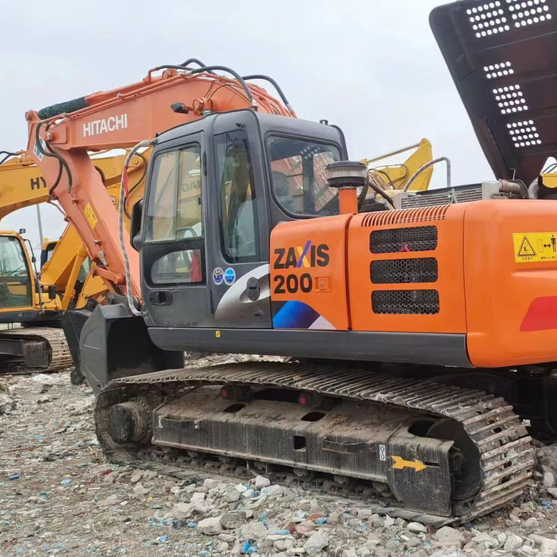 Usato giapponese Hitachi Ex200 Buona condizione Crawler Escavatore costruzione macchine in buone condizioni per la vendita