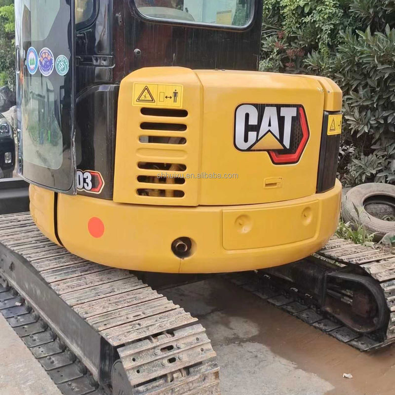 Miniescavatore usato CAT303 con cabina di guida scavatore di terra a mano Cina mini scavatore