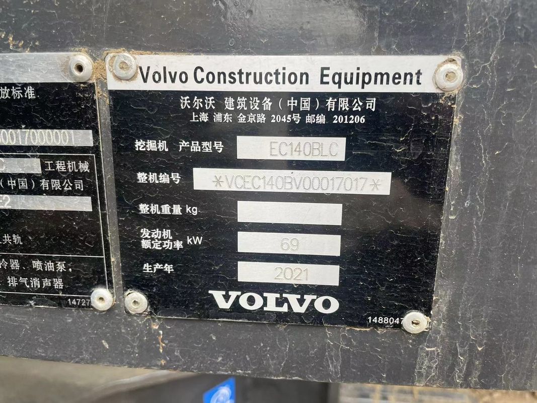 Escavatore usato Volvo EC140DL escavatore usato macchinari escavatore volvo usato escavatore di seconda mano in vendita
