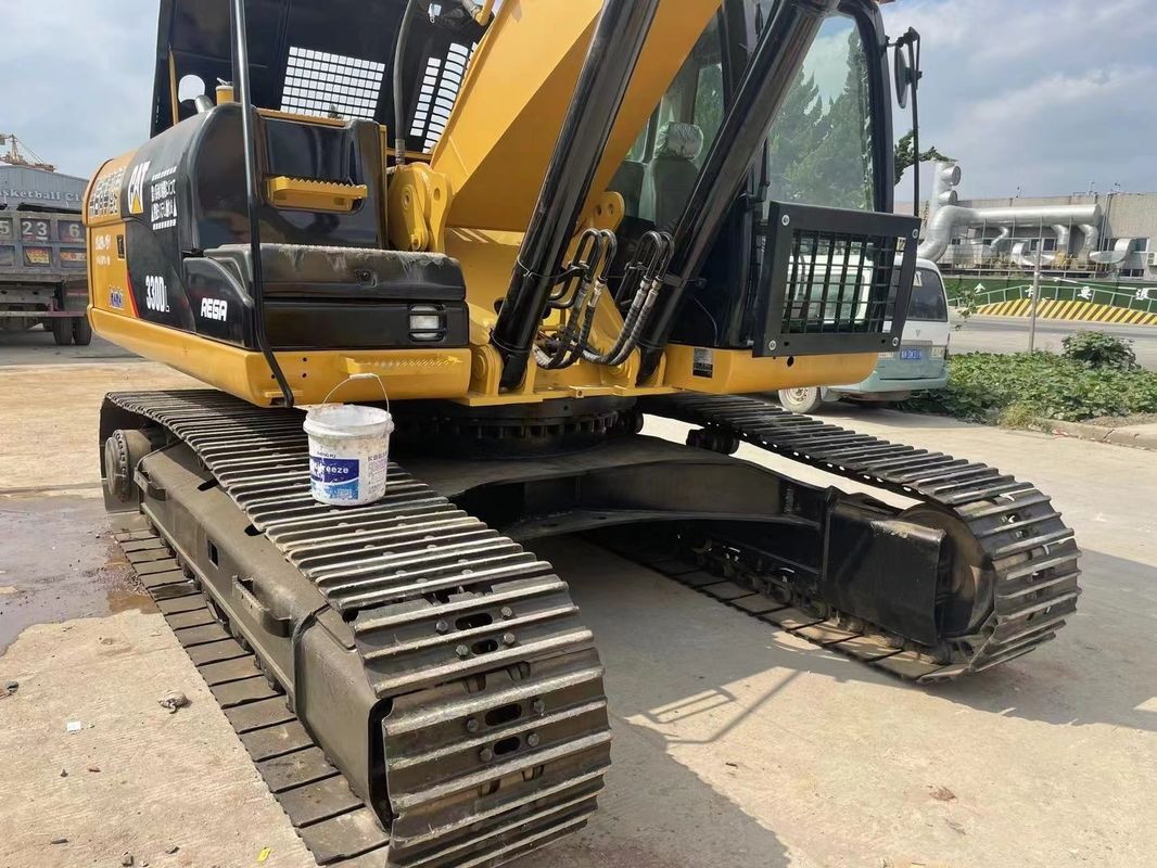 Grande escavatore a trascinatore CAT 330D escavatore di seconda mano usato macchina pesante 30 tonnellate scavatrice idraulica a trascinatore grande escavatore