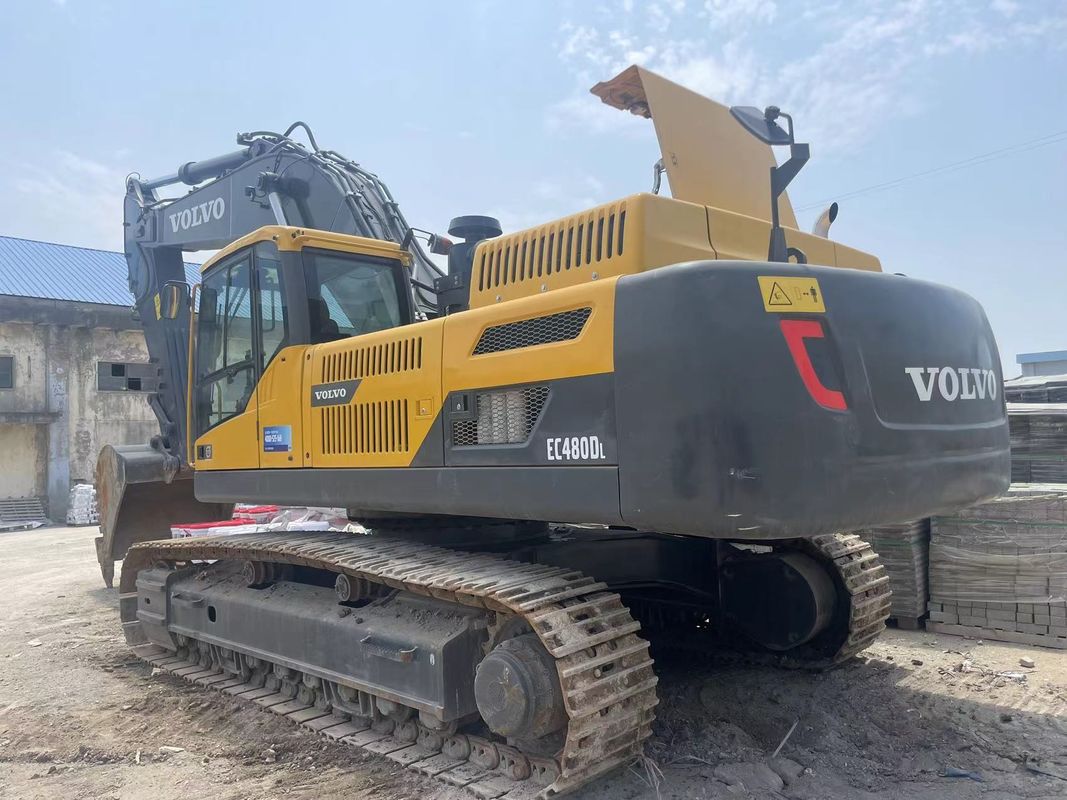 48 tonnellate di enorme scavatore usato Volvo 480 di seconda mano grande power escavatore