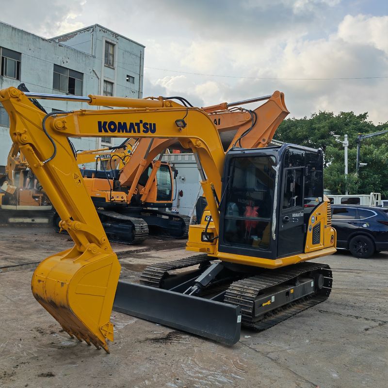 Escavatori usati KomatsoPC70-8 Macchina/Crawler di seconda mano Tipo KomatsoPC70-8 200-8 130 Giappone Macchine da costruzione