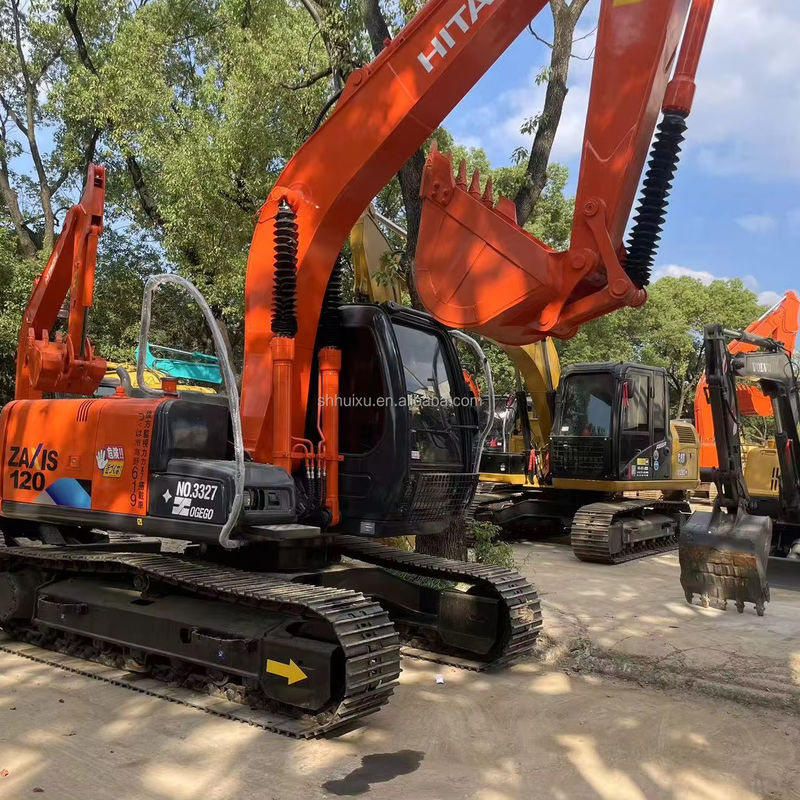 Macchina Escavatore usato HITACHI 120 migliore qualità usato Hitachi zx120 in vendita