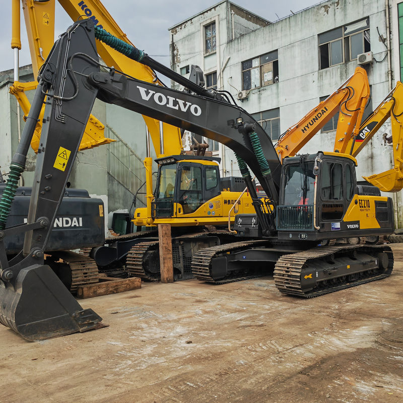 21 tonnellate Potenza di scavo elevata Escavatore usato Volvo 210 Escavatori Volvo di seconda mano
