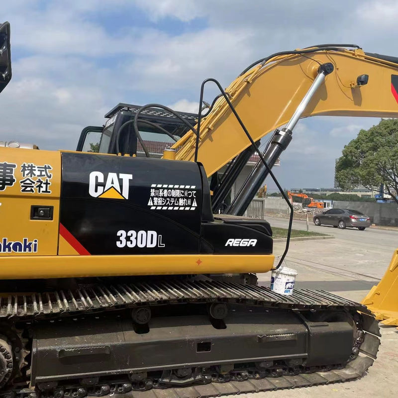 Escavatore usato CAT 330D escavatore di seconda mano usato macchina pesante di 30 tonnellate escavatore di seconda mano import excav