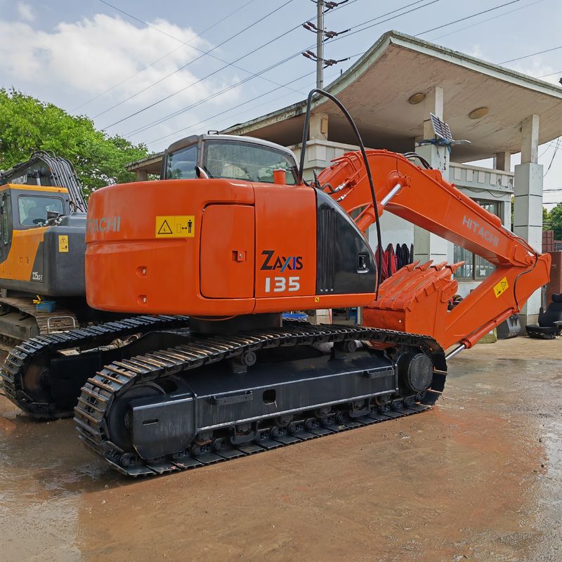 Hitachi in magazzino 90% di seconda mano Hitachi zx135/escavatore a trasloco usato Hitachi zx135 in vendita