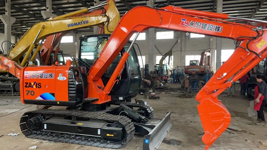 Hitachi in magazzino Escavatore usato in buone condizioni Hitachi zx70/ di seconda mano in buone condizioni Hitachi zx70