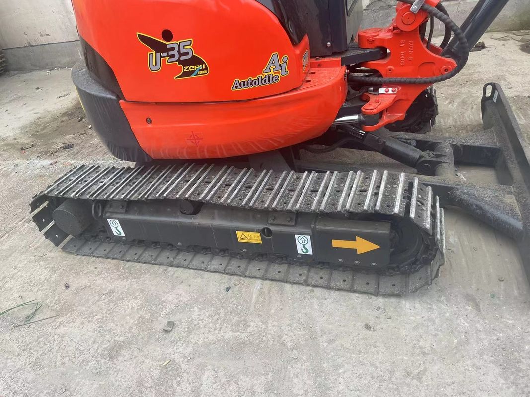 prezzo basso mini escavatore usato kubota35u/mini escavatore a striscia usato kubota35u in vendita