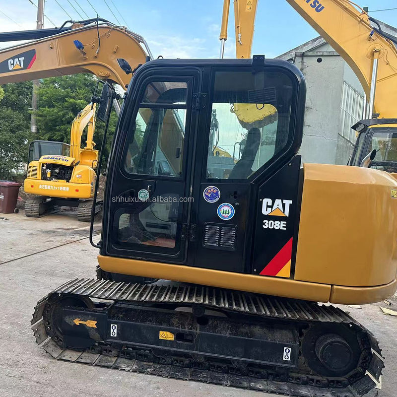 Scavatori di bruco CAT 308E scavatori di seconda mano macchine usate 8 tonnellate scavatori di macchine usate gatto 308E