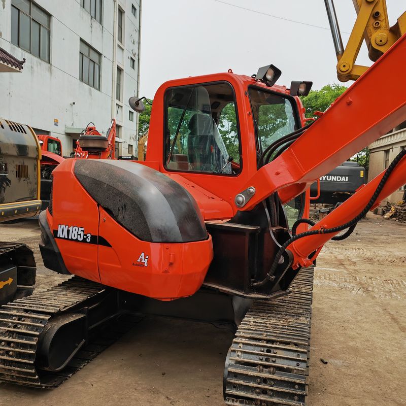 Scavatore usato di dimensioni medie Kubota185/pronto per la spedizione Scavatore di seconda mano Kubota 185 in vendita